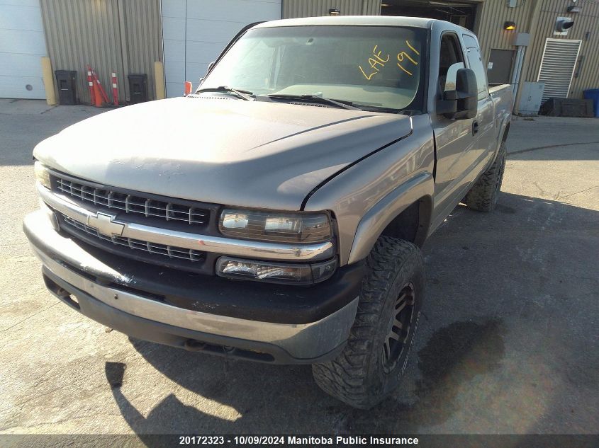 1GCGK29U4YE295080 2000 Chevrolet Silverado 2500 Ext Cab