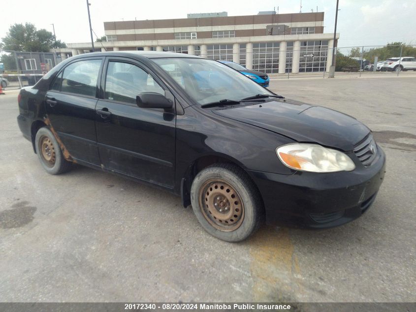 2003 Toyota Corolla Ce VIN: 2T1BR32E73C735772 Lot: 20172340
