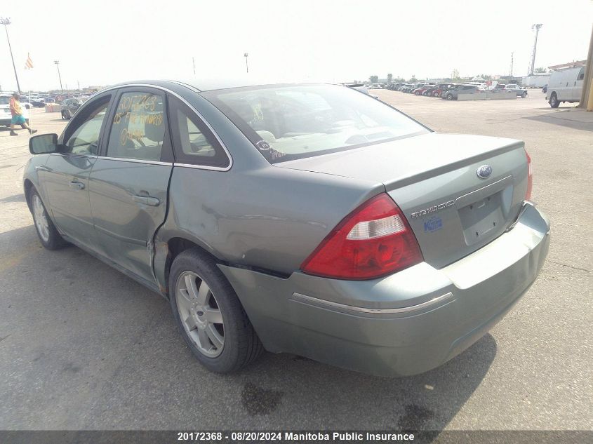 2005 Ford Five Hundred Se VIN: 1FAFP23155G116840 Lot: 20172368