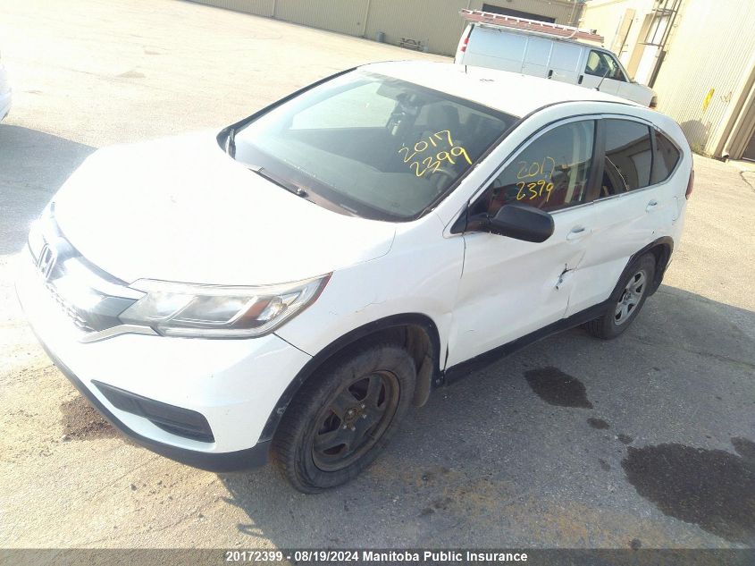 2016 Honda Cr-V Lx VIN: 2HKRM3H38GH000563 Lot: 20172399