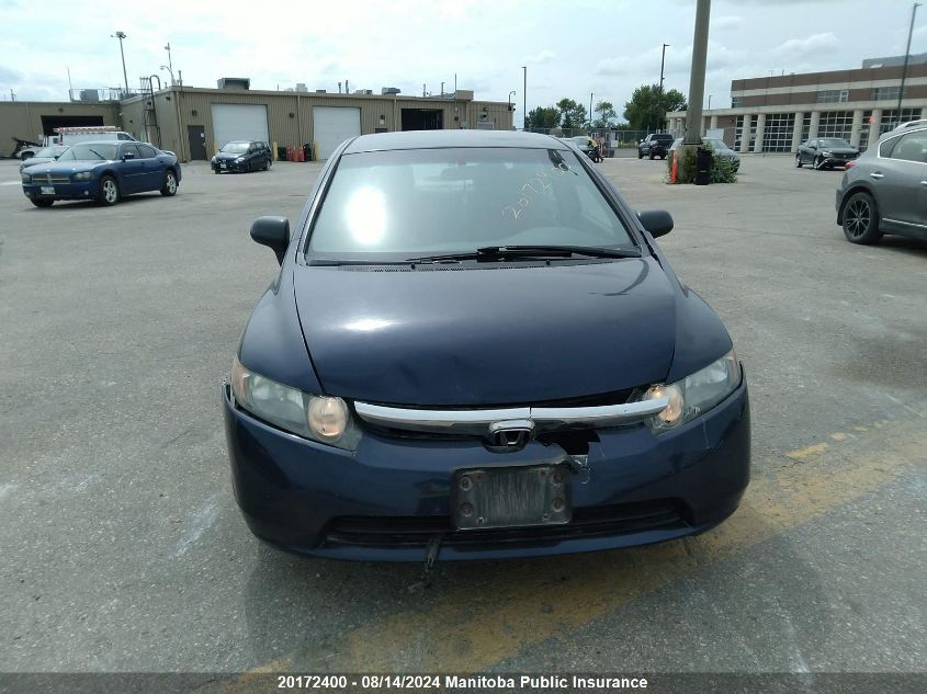 2007 Honda Civic Dx-G VIN: 2HGFA16307H012798 Lot: 20172400