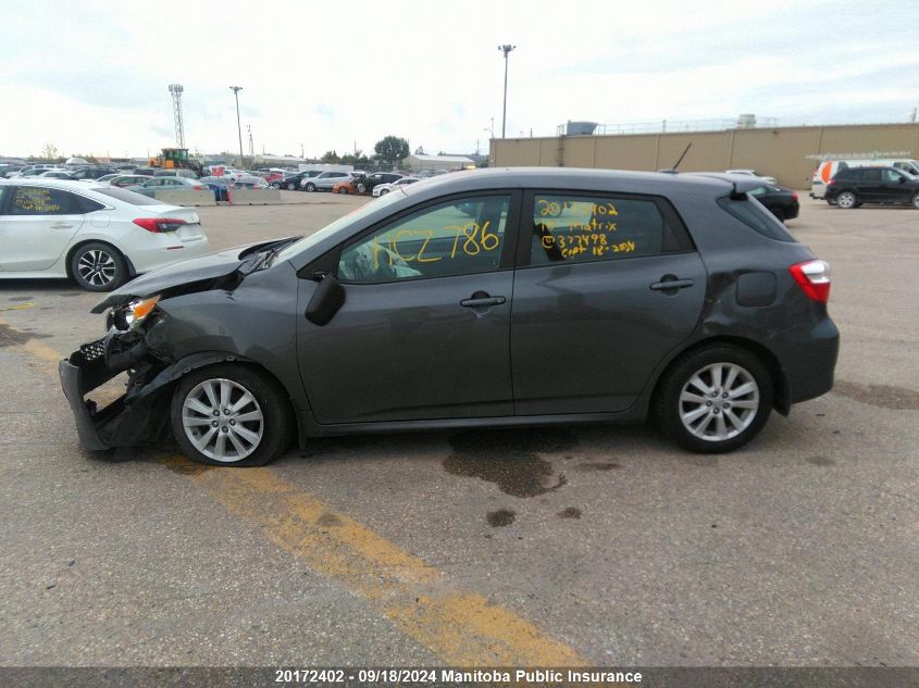 2010 Toyota Matrix VIN: 2T1KU4EE1AC377498 Lot: 20172402