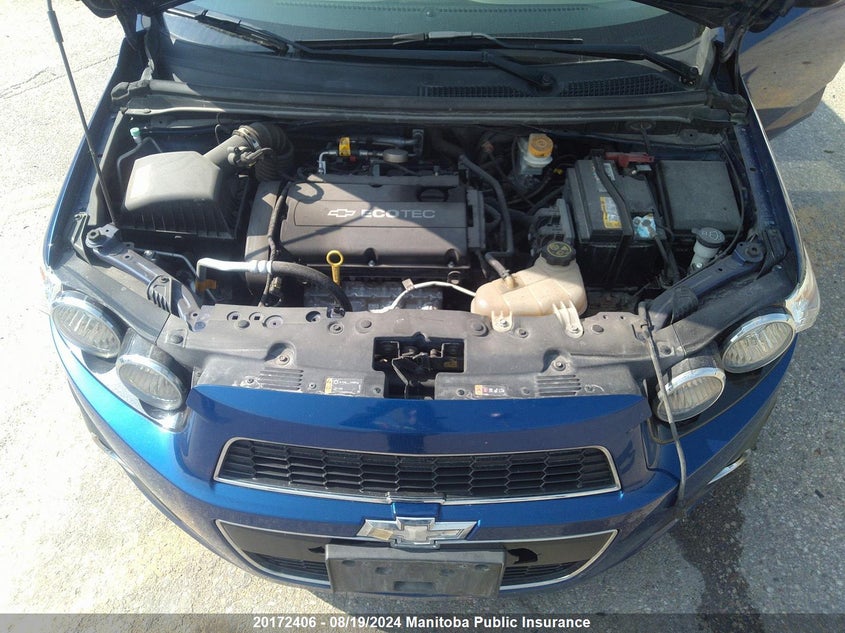 2012 Chevrolet Sonic Lt VIN: 1G1JC6EH2C4197045 Lot: 20172406