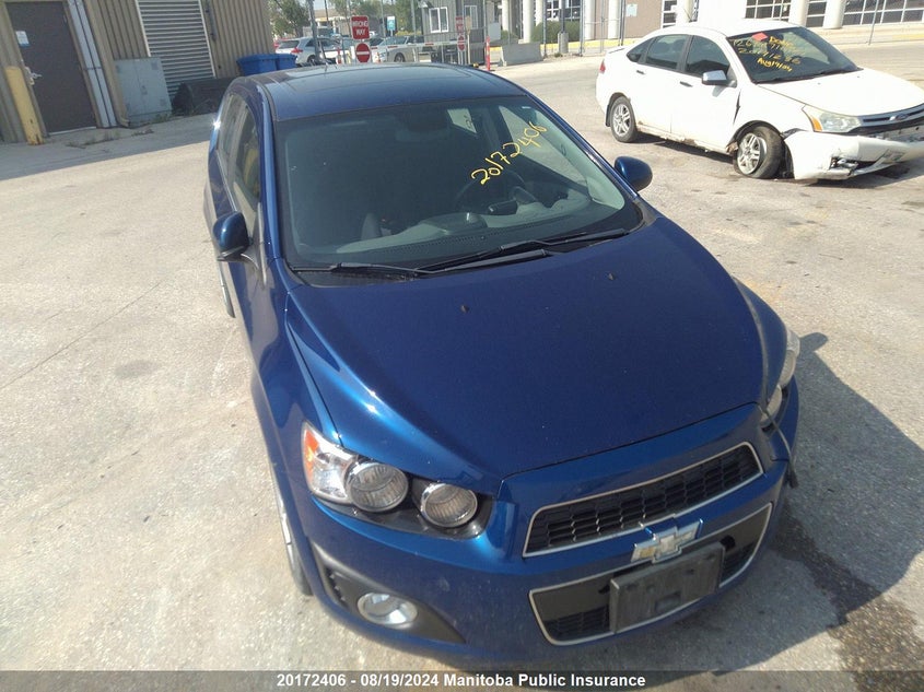 2012 Chevrolet Sonic Lt VIN: 1G1JC6EH2C4197045 Lot: 20172406