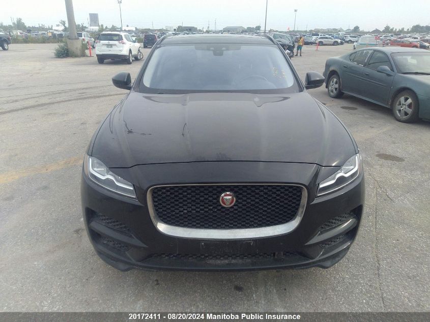2017 Jaguar F-Pace 35T VIN: SADCK2BV6HA057616 Lot: 20172411