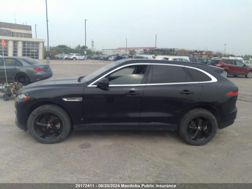 2017 Jaguar F-Pace 35T VIN: SADCK2BV6HA057616 Lot: 20172411