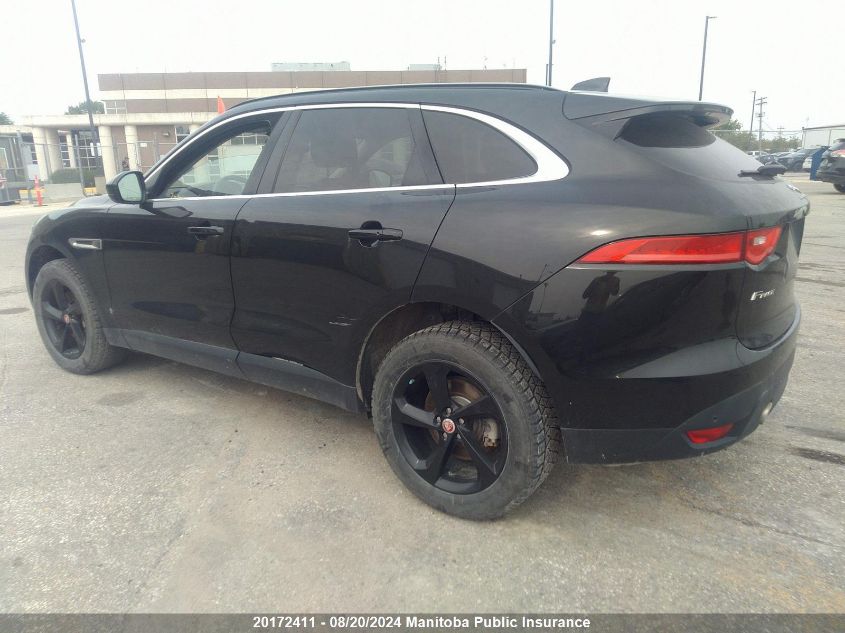 2017 Jaguar F-Pace 35T VIN: SADCK2BV6HA057616 Lot: 20172411