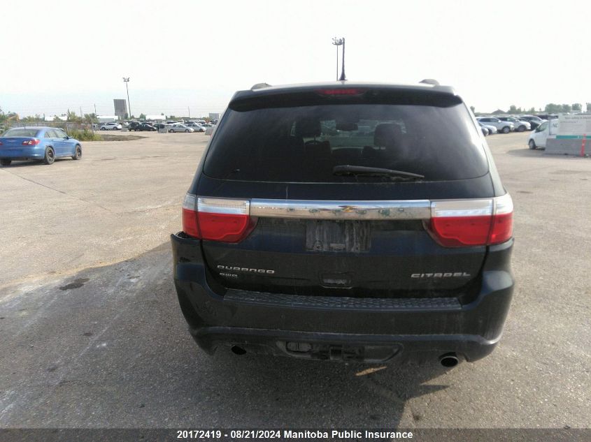 2011 Dodge Durango Citadel VIN: 1D4SE5GT5BC630527 Lot: 20172419