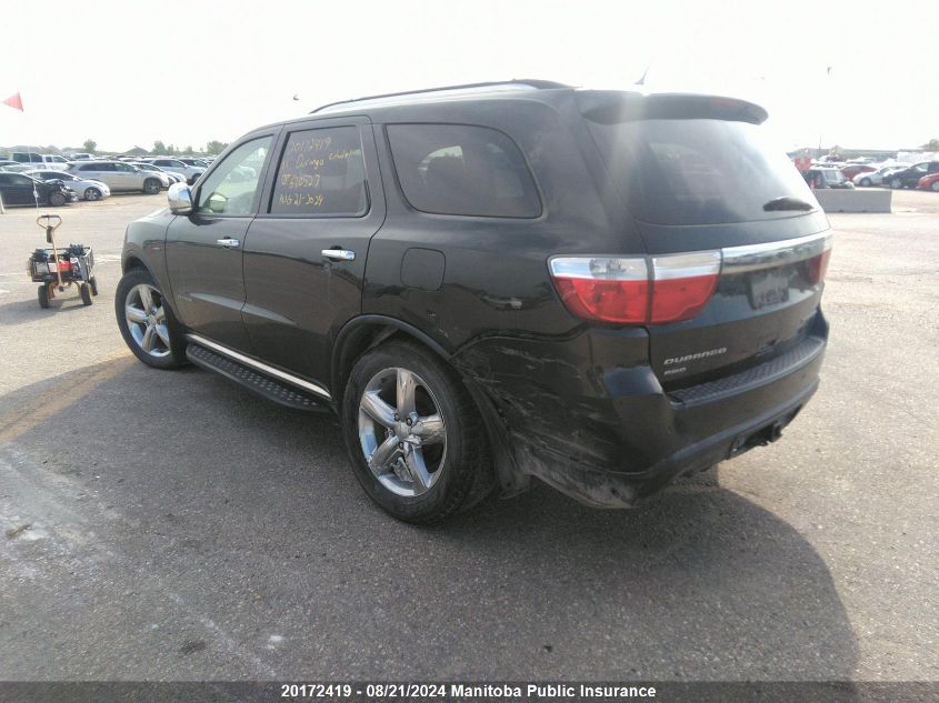 2011 Dodge Durango Citadel VIN: 1D4SE5GT5BC630527 Lot: 20172419