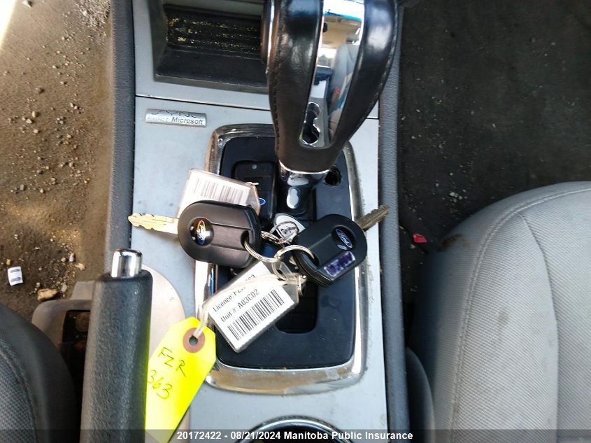 2012 Ford Fusion Sel V6 VIN: 3FAHP0CG4CR202129 Lot: 20172422