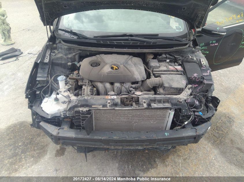 2018 Kia Forte Ex+ VIN: 3KPFL4A83JE210209 Lot: 20172427