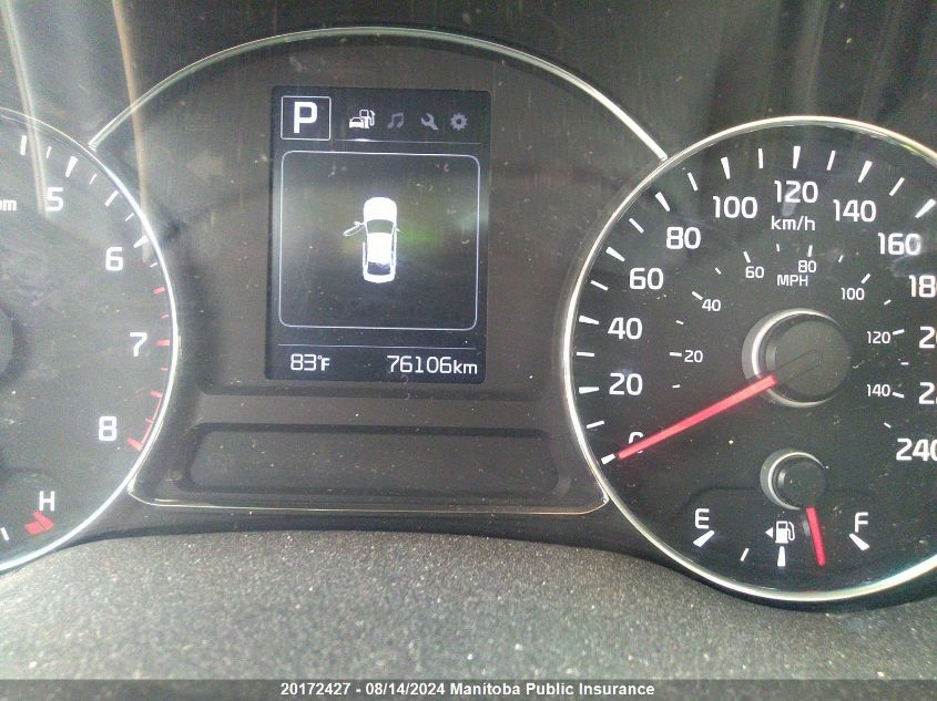 2018 Kia Forte Ex+ VIN: 3KPFL4A83JE210209 Lot: 20172427