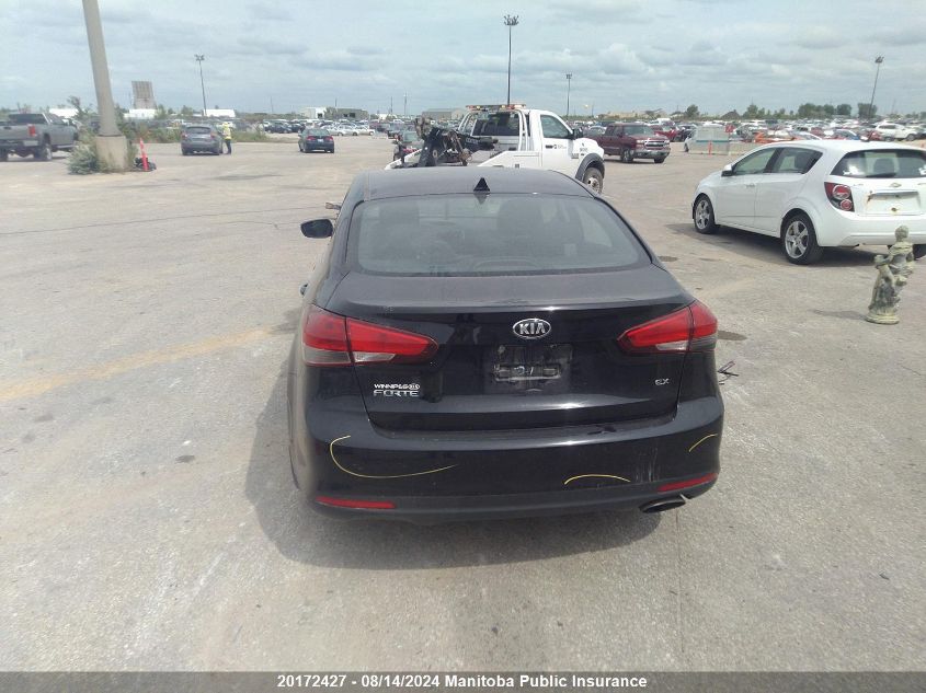 2018 Kia Forte Ex+ VIN: 3KPFL4A83JE210209 Lot: 20172427