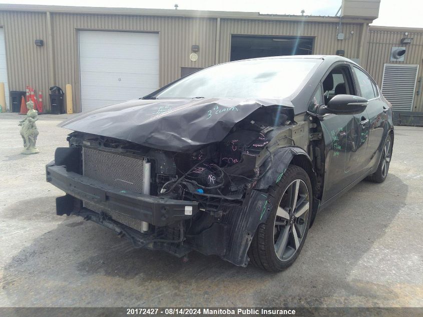 2018 Kia Forte Ex+ VIN: 3KPFL4A83JE210209 Lot: 20172427