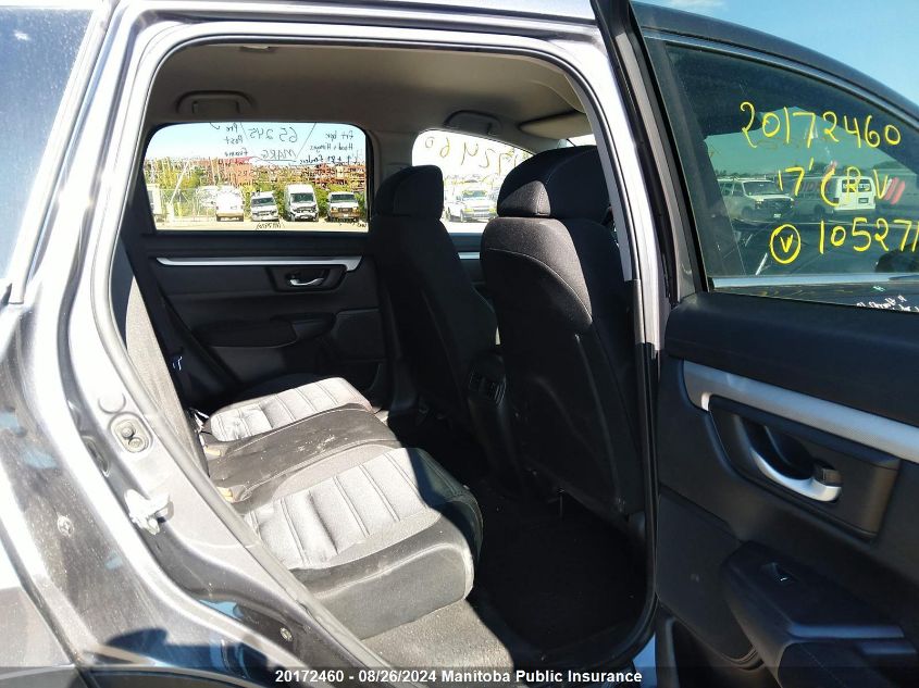 2017 Honda Cr-V Lx VIN: 2HKRW2H29HH105271 Lot: 20172460