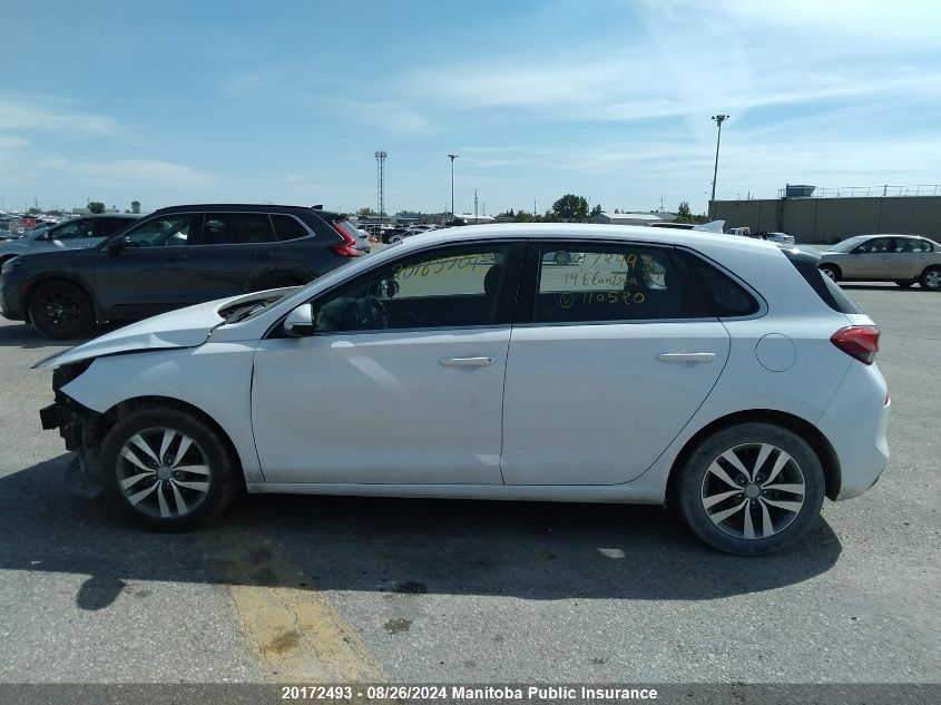 2019 Hyundai Elantra Gt Preferred VIN: KMHH35LE7KU110520 Lot: 20172493