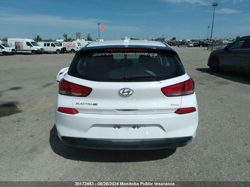 2019 Hyundai Elantra Gt Preferred VIN: KMHH35LE7KU110520 Lot: 20172493