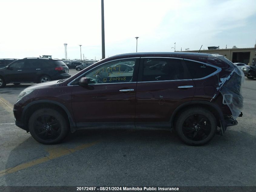 2015 Honda Cr-V Ex VIN: 5J6RM4H99FL802408 Lot: 20172497