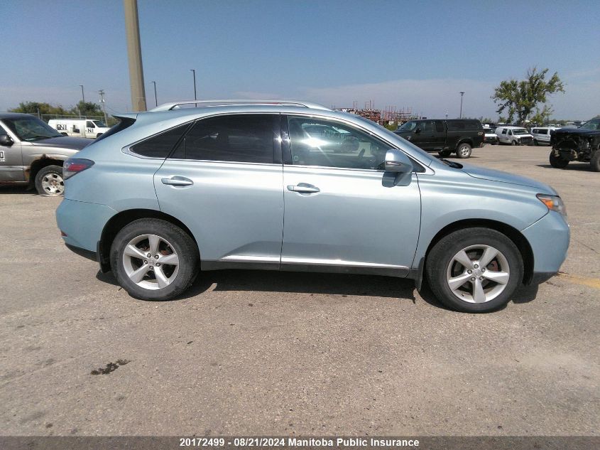 2010 Lexus Rx350 VIN: 2T2BK1BA9AC060960 Lot: 20172499