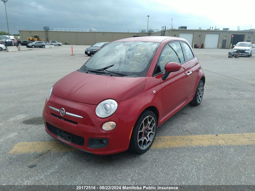 2015 Fiat 500 Pop VIN: 3C3CFFBR8FT657252 Lot: 20172516