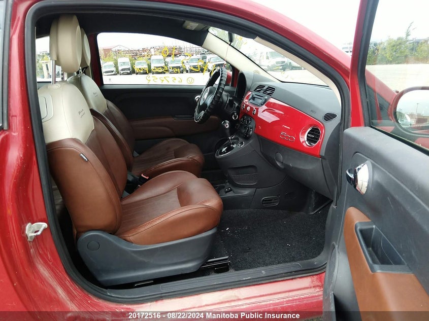 2015 Fiat 500 Pop VIN: 3C3CFFBR8FT657252 Lot: 20172516