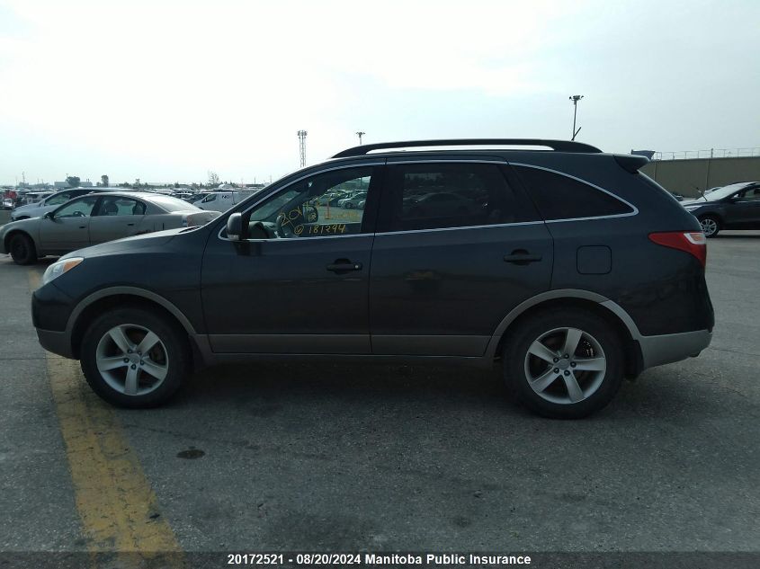 2012 Hyundai Veracruz Gls V6 VIN: KM8NUDCC2CU181294 Lot: 20172521