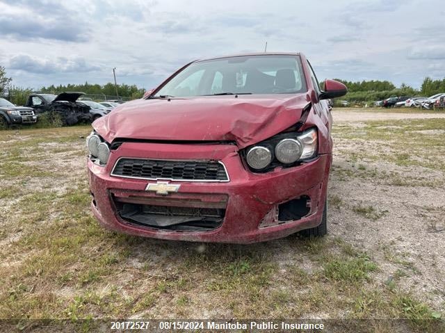 2013 Chevrolet Sonic Ls VIN: 1G1JA5EH6D4250458 Lot: 20172527