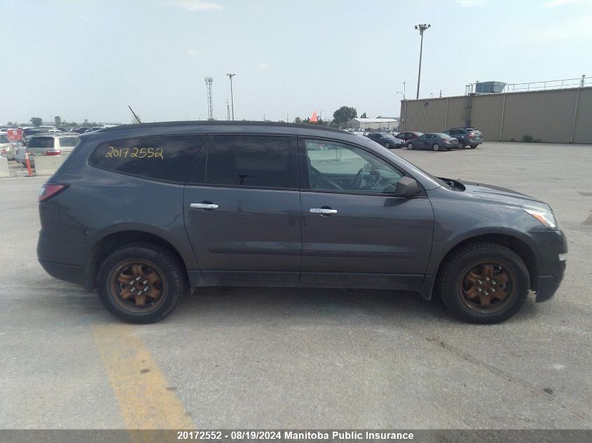 2013 Chevrolet Traverse Ls VIN: 1GNKRFED5DJ123975 Lot: 20172552