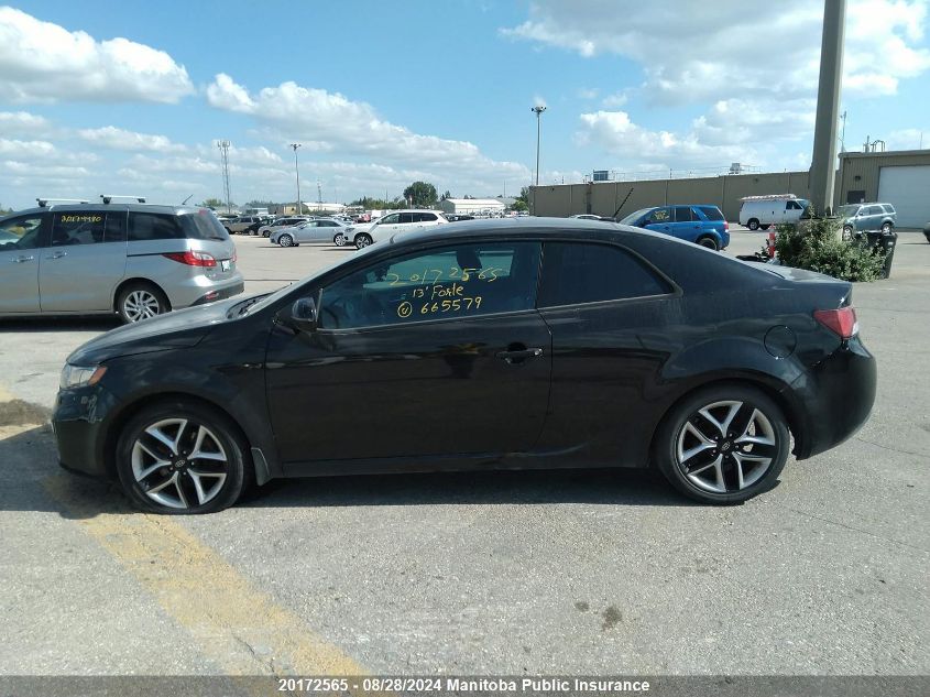 2013 Kia Forte Sx VIN: KNAFW6A33D5665579 Lot: 20172565