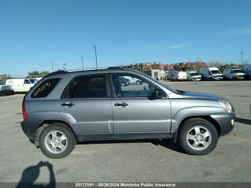 2007 Kia Sportage Lx V6 VIN: KNDJF723477427296 Lot: 20172591