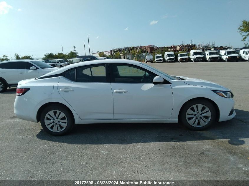 2022 Nissan Sentra 2.0 S VIN: 3N1AB8BV4NY281659 Lot: 20172598