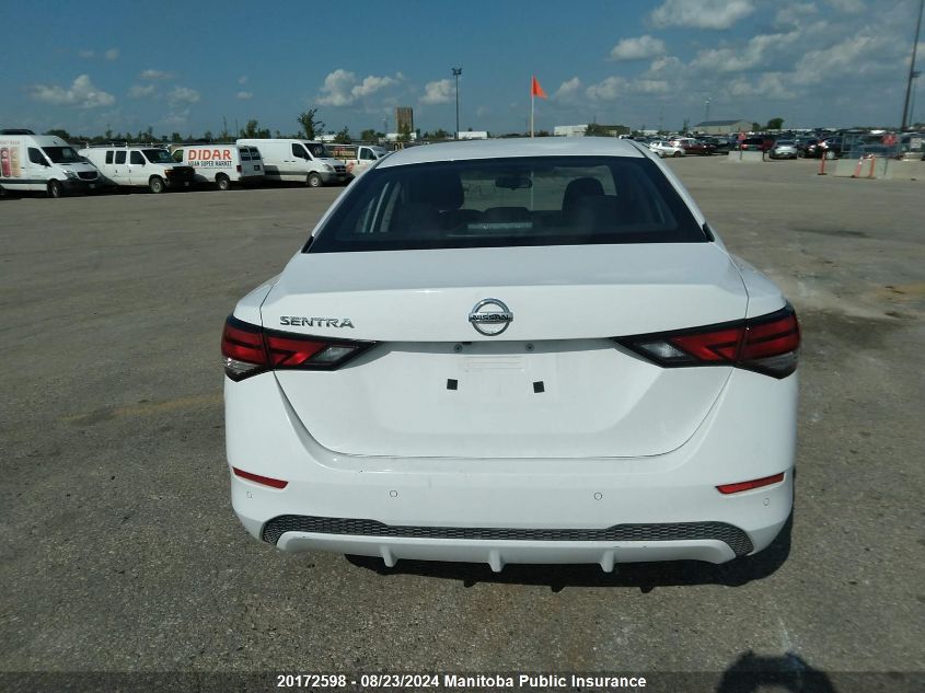 2022 Nissan Sentra 2.0 S VIN: 3N1AB8BV4NY281659 Lot: 20172598