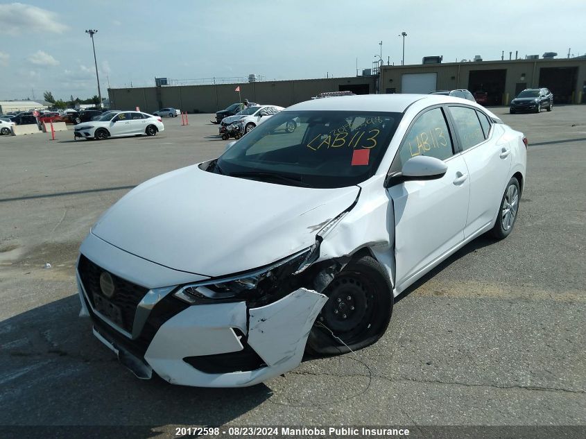 2022 Nissan Sentra 2.0 S VIN: 3N1AB8BV4NY281659 Lot: 20172598