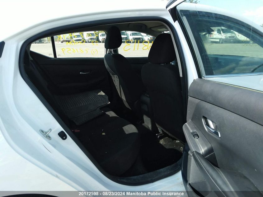 2022 Nissan Sentra 2.0 S VIN: 3N1AB8BV4NY281659 Lot: 20172598