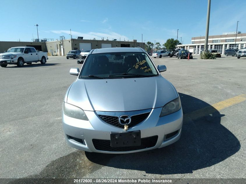 2008 Mazda Mazda3 Gs VIN: JM1BK32F081871217 Lot: 20172600