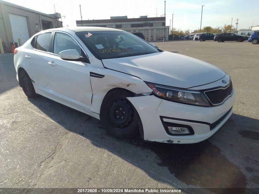 KNAGM4A74F5552051 2015 Kia Optima Lx