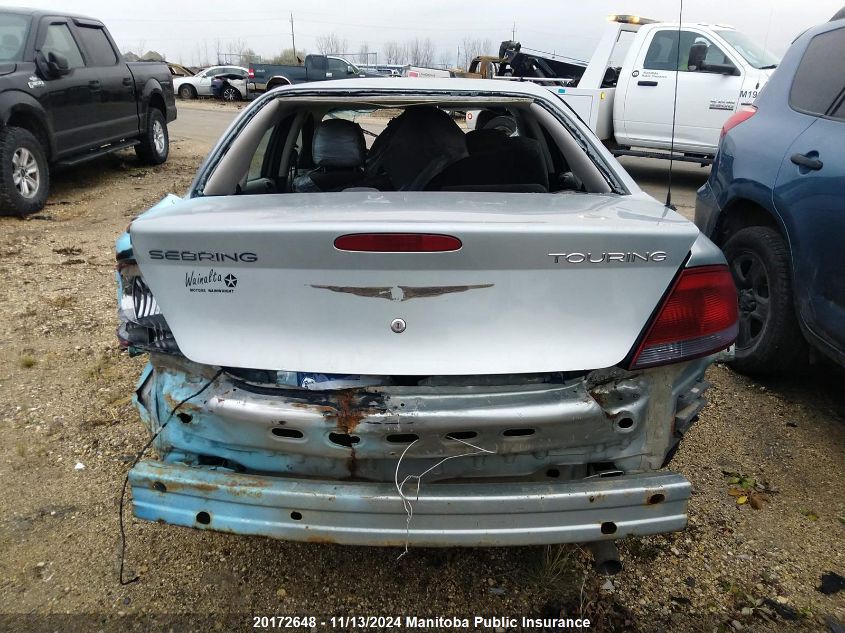 2005 Chrysler Sebring Touring VIN: 1C3EL56R35N683522 Lot: 20172648