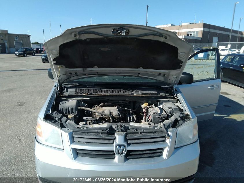 2010 Dodge Grand Caravan Se VIN: 2D4RN4DE0AR111776 Lot: 20172649