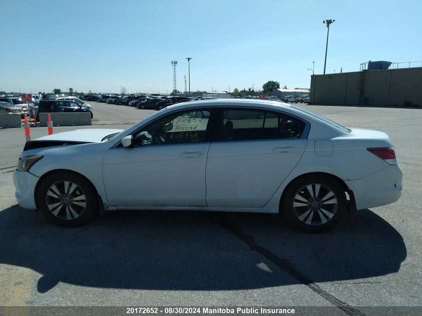 2009 Honda Accord Ex-L VIN: 1HGCP268X9A806938 Lot: 20172652