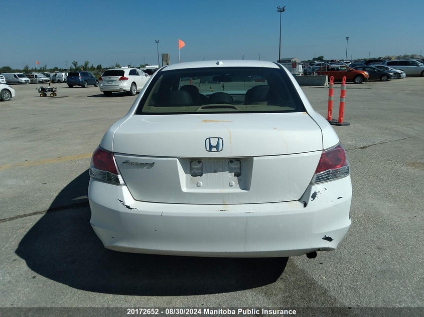 2009 Honda Accord Ex-L VIN: 1HGCP268X9A806938 Lot: 20172652