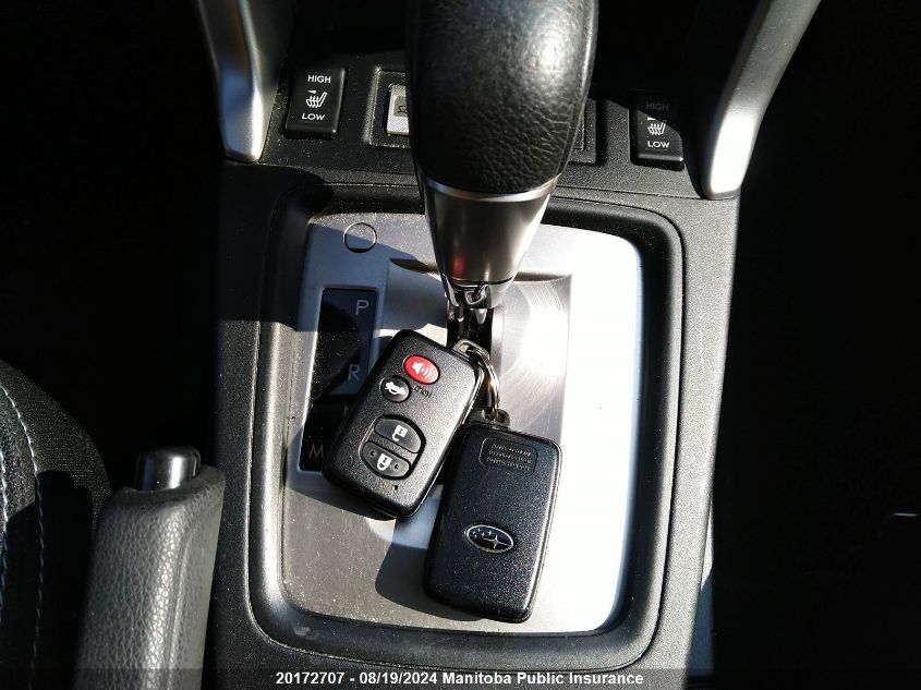 2015 Subaru Forester 2.5I VIN: JF2SJCNCXFH458358 Lot: 20172707