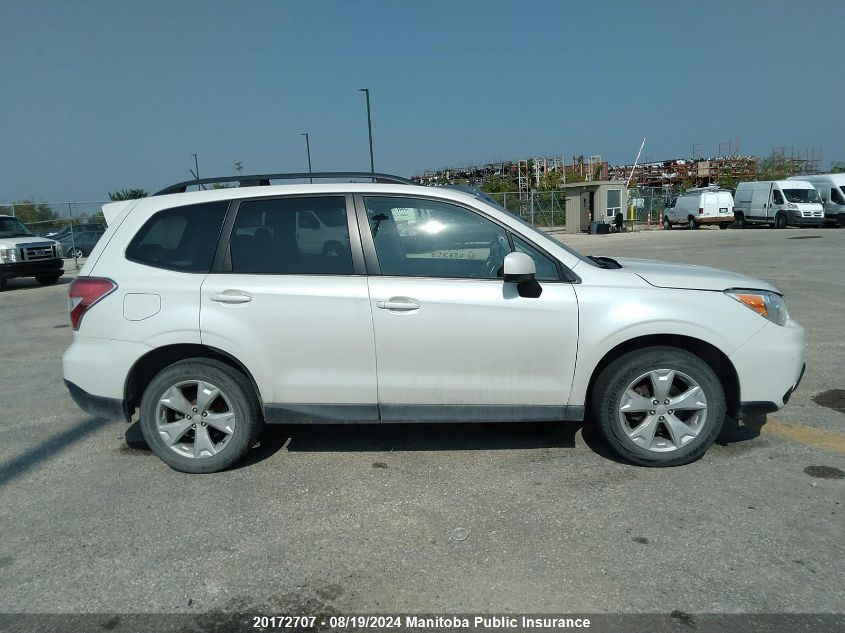 2015 Subaru Forester 2.5I VIN: JF2SJCNCXFH458358 Lot: 20172707