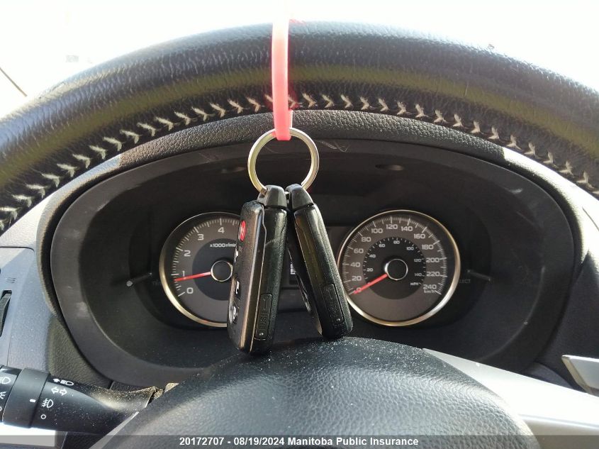 2015 Subaru Forester 2.5I VIN: JF2SJCNCXFH458358 Lot: 20172707