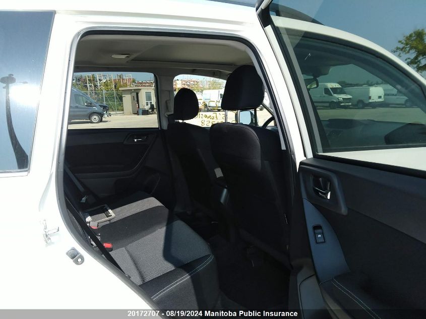 2015 Subaru Forester 2.5I VIN: JF2SJCNCXFH458358 Lot: 20172707