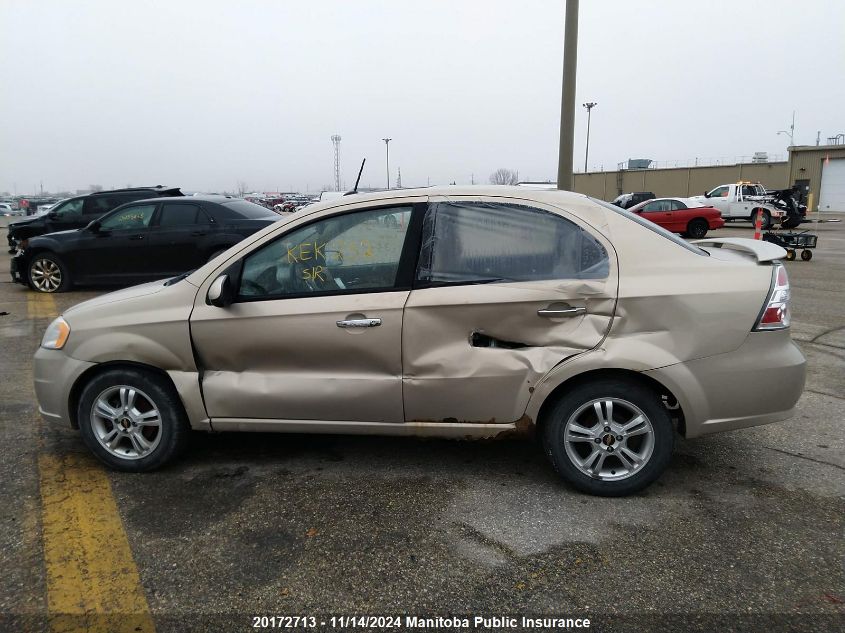 2010 Chevrolet Aveo Lt VIN: 3G1TC5DE3AL133596 Lot: 20172713