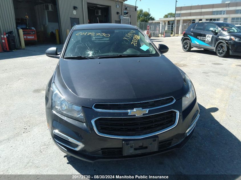 2015 Chevrolet Cruze Lt Turbo VIN: 1G1PC5SB8F7297268 Lot: 20172730