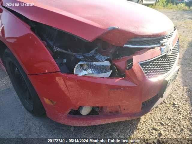 2013 Chevrolet Cruze Lt VIN: 1G1PF5SB2D7254856 Lot: 20172740