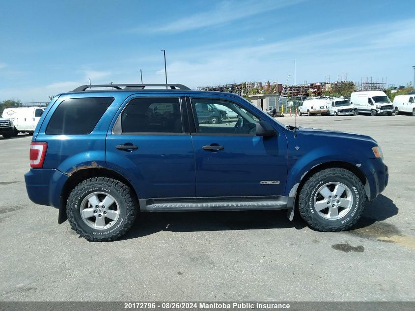 2008 Ford Escape Xlt V6 VIN: 1FMCU93138KD78299 Lot: 20172796