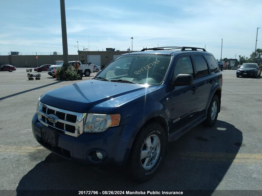 2008 Ford Escape Xlt V6 VIN: 1FMCU93138KD78299 Lot: 20172796