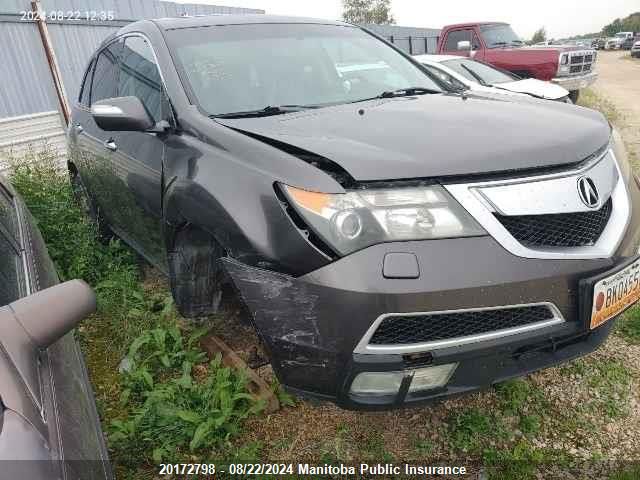 2011 Acura Mdx VIN: 2HNYD2H2XBH004347 Lot: 20172798